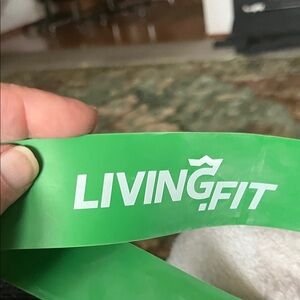Living Fit Green Resistance Band